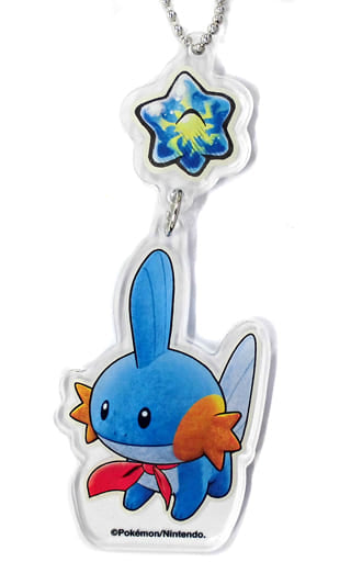 Mudkip Pokemon Mystery Dungeon: Rescue Team DX Double Acrylic Charm Collection A Pokemon Center Limited Charm [USED]