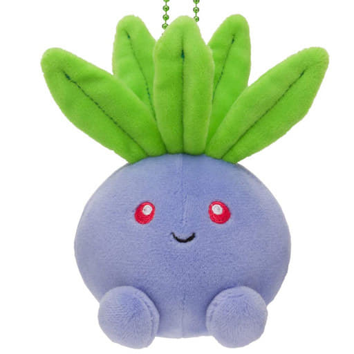 Oddish Pokemon Mascot Mocchiri Manmaru Pokemon Center Limited Key Chain [USED]