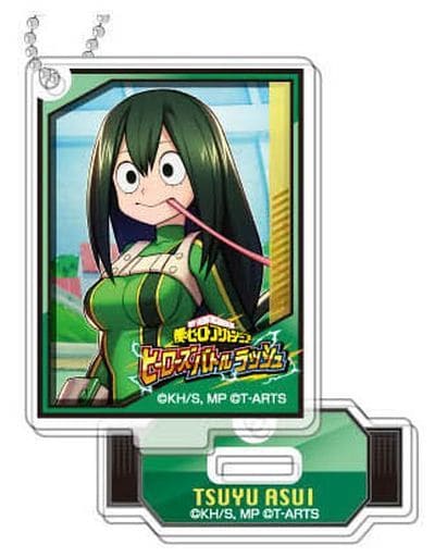Tsuyu Asui My Hero Academia Heroes Battle Rush Stand Mini Acrylic Keychain B BOX Key Chain [USED]