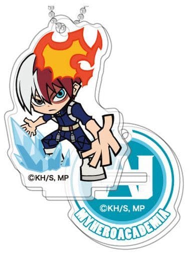 Shoto Todoroki My Hero Academia Stand Mini Acrylic Key Chain Vol.3 Key Chain [USED]