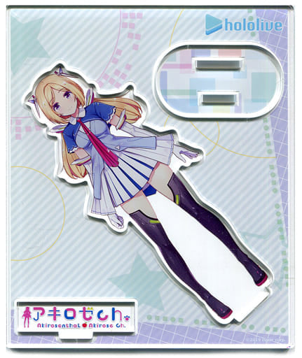 VTuber Hololive Aki Rosenthal Acrylic Stand Pop-Up Store Spring Sora Festival at Akihabara Gamers Main Store Exclusive Acrylic Stands [USED]