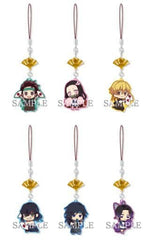 Tanjiro Kamado, etc. Demon Slayer: Kimetsu no Yaiba Yurayura Charm Collection Part 1 All 6 Types Set Charm [USED]
