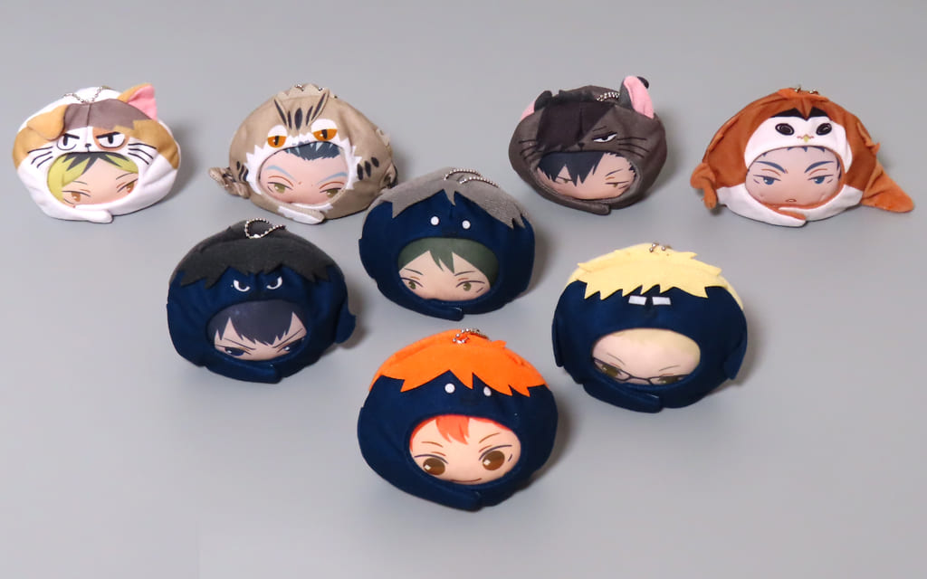 Shoyo Hinata, etc. Haikyu!! TO THE TOP Anizukin All 8 Types Set Key Ring [USED]