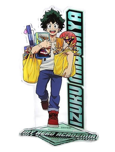 My Hero Academia Izuku Midoriya Newly Drawn Acrylic Stand Don Quijote Limited Acrylic Stands [USED]