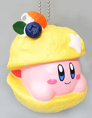 Kirby Custard Kirby Cream Puff Squeeze Mollyfantasy PALO Limited Key Ring [USED]