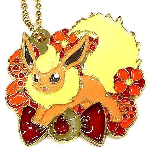 Flareon Pokemon Ichiban Kuji Eievui & Floral Candy Candy Charms Prize G Charm [USED]