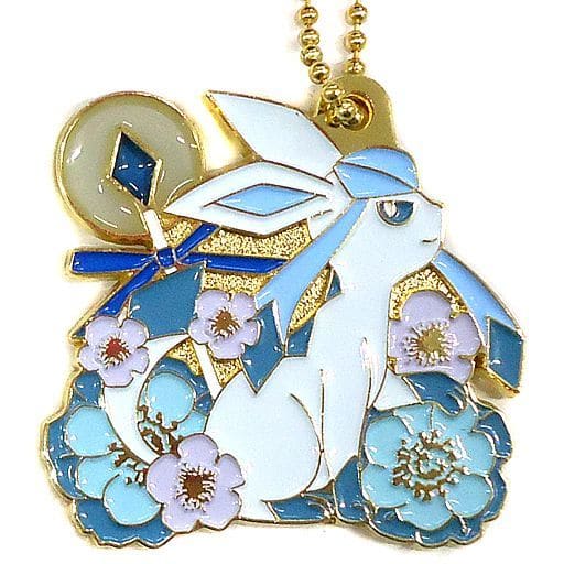 Glaceon Pokemon Ichiban Kuji Candy Charm Eievui & Floral Candy Prize G Charm [USED]
