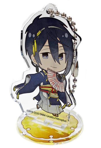 Mikazuki Munechika Touken Ranbu ONLINE Trading Acrylic Stand Key Chain Group A animatecafe Utage Part 1 Limited Key Chain [USED]