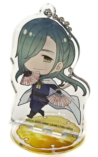 Nikkari Aoe Touken Ranbu ONLINE Trading Acrylic Stand Key Chain Group A animatecafe Utage Part 1 Limited Key Chain [USED]