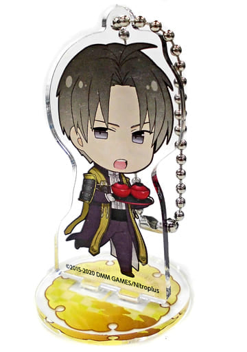 Heshikiri Hasebe Touken Ranbu ONLINE Trading Acrylic Stand Key Chain Group A animatecafe Utage Part 1 Limited Key Chain [USED]