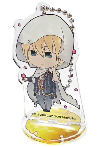 Yamanbagiri Kunihiro Touken Ranbu ONLINE Trading Acrylic Stand Key Chain Group B animatecafe Utage Part 1 Limited Key Chain [USED]