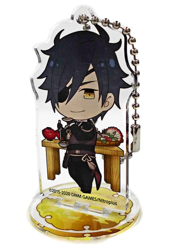 Shokudaikiri Mitsutada Touken Ranbu ONLINE Trading Acrylic Stand Key Chain Group C animatecafe Utage Part 1 Limited Key Chain [USED]