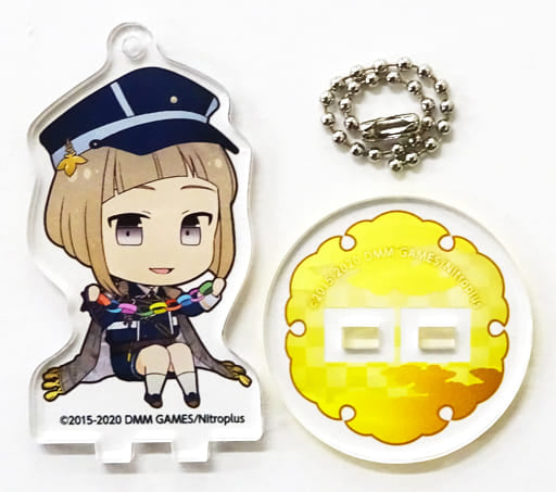 Maeda Toushirou Touken Ranbu ONLINE Trading Acrylic Stand Key Chain Group C animatecafe Utage Part 1 Limited Key Chain [USED]