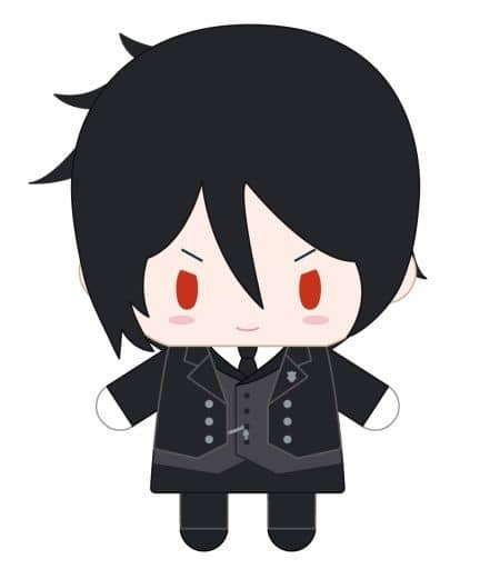 Sebastian Black Butler Puppela Finger Mascot Key Chain [USED]