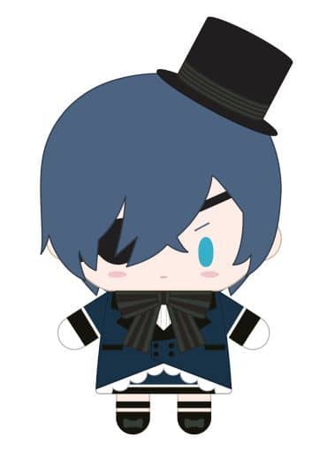 Ciel Phantomhive Black Butler Puppela Ciel Phantomhive Finger Mascot Key Chain [USED]