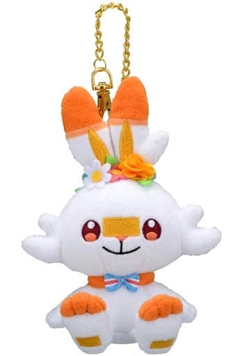 Scorbunny Pokemon Mascot Pokemon Easter Pokemon Center Limited Key Chain [USED]