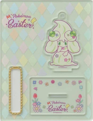 Alcremie Clover Sweet Pokemon Acrylic Charm Collection with Stand Pokemon Easter Pokemon Center Limited Charm [USED]