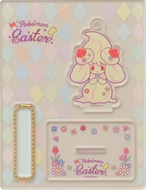 Alcremie Strawberry Sweet Pokemon Acrylic Charm Collection with Stand Pokemon Easter Pokemon Center Limited Charm [USED]