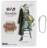 Crocodile Birthday One Piece Acrylic Stand Charm Mugiwara Store Tokyo One Piece Tower Store Limited Charm [USED]