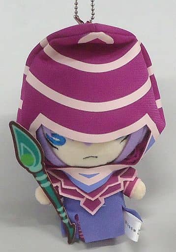 Dark Magician Yu-Gi-Oh Series Nitotan Plush Toy with Ball Chain Jump Shop Limited Key Chain [USED]