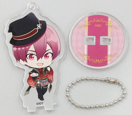 Toma Inumaru IDOLiSH7 Trading Acrylic Stand Key Chain Anniversary Ver. ZOOL animate cafe Limited Key Chain [USED]
