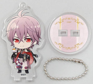 Torao Mido IDOLiSH7 Trading Acrylic Stand Key Chain Anniversary Ver. ZOOL animate cafe Limited Key Chain [USED]