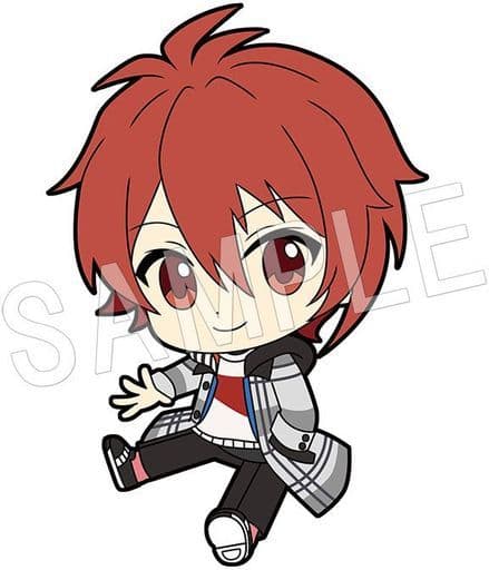 Riku Nanase IDOLiSH7 Petanko Crossing x US!Ver. Idolish7 Trading Rubber Strap Vol.7 Key Chain [USED]