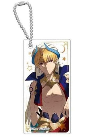 Gilgamesh Fate/Grand Order: Absolute Demonic Front - Babylonia Chara Clear Acrylic Keychain Key Chain [USED]