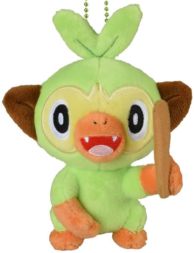 Grookey Pokemon Mascot Pokemon Galar Tabi Pokemon Center Limited Key Chain [USED]