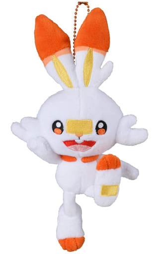 Scorbunny Pokemon Mascot Pokemon Galar Tabi Pokemon Center Limited Key Chain [USED]
