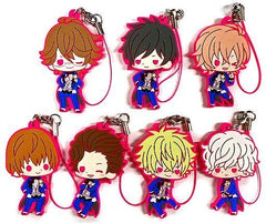 Eiichi Otori, etc. Uta no Prince Sama Movie: Maji Love Kingdom Rubber Strap Collection Raging All 7 Types Set Key Chain [USED]