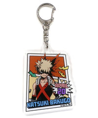 My Hero Academia x GraffArt Katsuki Bakugo Acrylic Keychain 4 HeroAca Birthday Fair April Exclusive Keychains [USED]