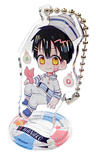 Hanako-kun Closed Mouth Toilet Bound Hanako kun Trading Acrylic Stand Key Chain Marine Key Chain [USED]