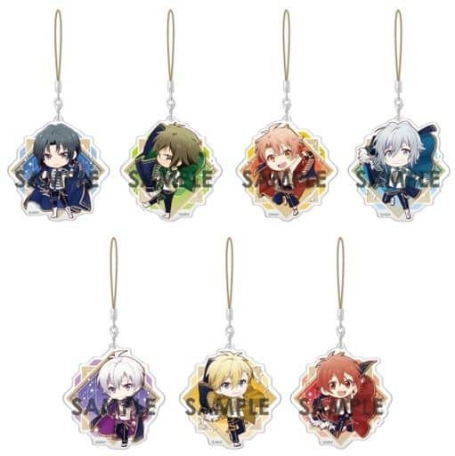 Iori Izumi, etc. IDOLiSH7 Charafeuille Acrylic Strap Reunion Box.A All 7 Types Set Key Chain [USED]