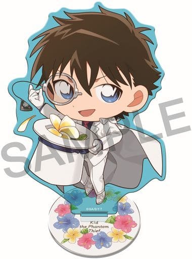 Kid the Phantom Thief Flower Lei Ver. Detective Conan Acrylic Stand Figure Acrylic Stand [USED]