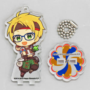 Makoto Yuuki Ensemble Stars!! Trading Acrylic Stand Key Chain ES Anniversary Park Ver. Group A animate cafe Limited Key Chain [USED]