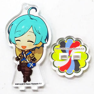 Kanata Shikai Ensemble Stars!! Trading Acrylic Stand Key Chain ES Anniversary Park Ver. Group A animate cafe Limited Key Chain [USED]