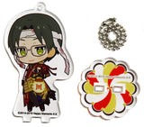 Keito Hasumi Ensemble Stars!! Trading Acrylic Stand Key Chain ES Anniversary Park Ver. Group A animate cafe Limited Key Chain [USED]