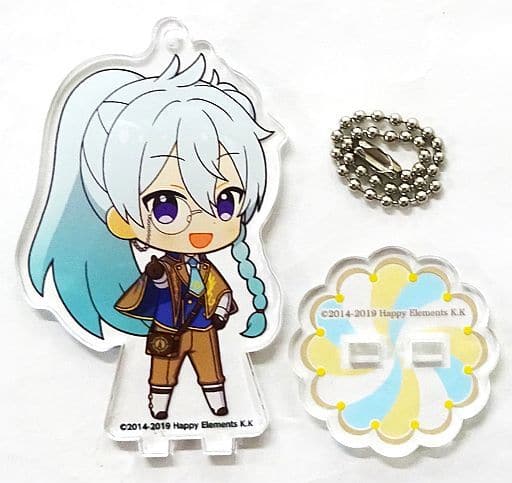 Wataru Hibiki Ensemble Stars!! Trading Acrylic Stand Key Chain ES Anniversary Park Ver. Group B animate cafe Limited Key Chain [USED]