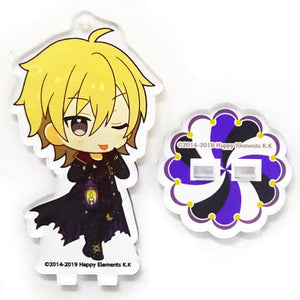 Kaoru Hakaze Ensemble Stars!! Trading Acrylic Stand Key Chain ES Anniversary Park Ver. Group B animate cafe Limited Key Chain [USED]