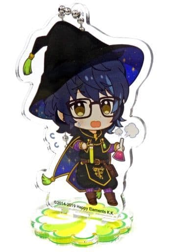 Tsumugi Aoba Ensemble Stars!! Trading Acrylic Stand Key Chain ES Anniversary Park Ver. Group B animate cafe Limited Key Chain [USED]