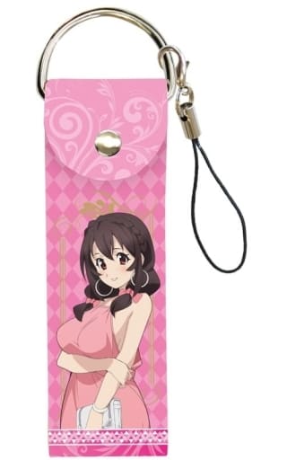Yun Yun Film Festival Ver. 04 KonoSuba God's Blessing on this Wonderful World! Big Leather Strap Key Chain [USED]
