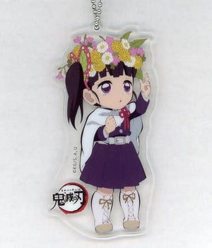 Kanao Tsuyuri Demon Slayer: Kimetsu no Yaiba Newly Drawn Random Acrylic Charms ufotable Collaboration Cafe Collaboration Dining White Day Event Limited Charm [USED]