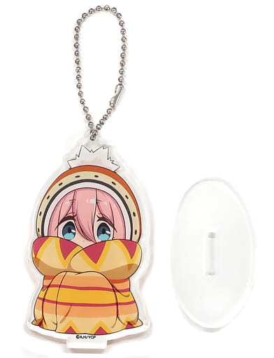 Nadeshiko Kagamihara Laid-Back Camp Acrylic Key Chain Secret Society Blanket Music Festival Limited Key Chain [USED]