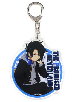 Ray Corporation School Uniform Ver. The Promised Neverland Choideka Acrylic Key Chain animate Only Shop Limited Key Chain [USED]