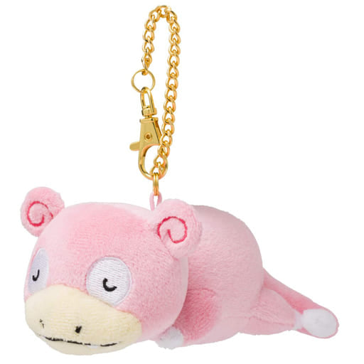 Slowpoke Pokemon Mascot Kodak wa Notenki. Pokemon Center Limited Key Chain [USED]