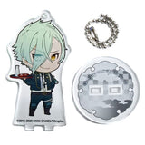 Hizamaru Touken Ranbu ONLINE Trading Acrylic Stand Key Chain Banquet No.2 Ver. Group C animatecafe Banquet Part 2 Limited Key Chain [USED]