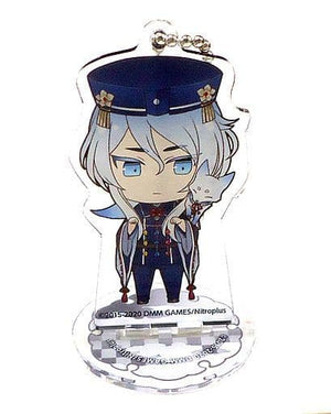 Hakusan Yoshimitsu Touken Ranbu ONLINE Trading Acrylic Stand Key Chain Banquet No.2 Ver. Group C animatecafe Banquet Part 2 Limited Key Chain [USED]