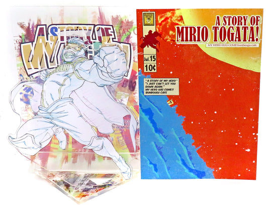 My Hero Academia Mirio Togata Acrylic Stand Bunbougu Cafe 2020 Limited Acrylic Stands [USED]