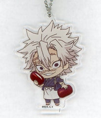 Sanemi Shinazugawa Demon Slayer: Kimetsu no Yaiba Mini Character Acrylic Key Chain Charadri!! Limited Key Chain [USED]